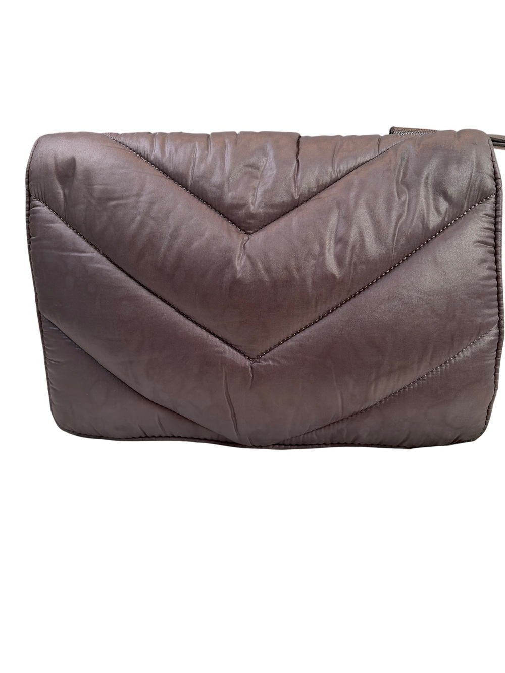 Caraa + Athleta Collab Puffer/Quilted Shoulder Bag in Gray